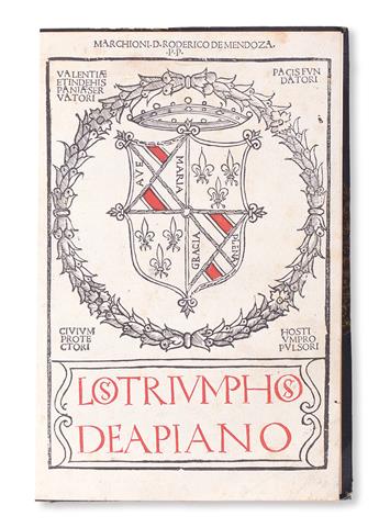 APPIANUS of Alexandria. Los Triumphos de Apiano.  1522